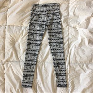 Winter Patterned Leggings